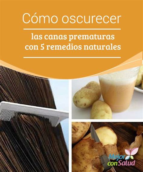 Prueba 5 Remedios Naturales Para Oscurecer Las Canas Prematuras Hacer