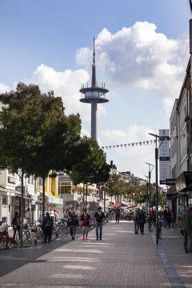 Langer Heinrich Telecommunications Tower At The Deutsche Post The