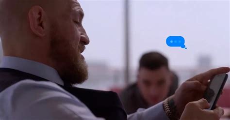 Conor Mcgregor Sent Four Word Text Message Demand To Ufc After