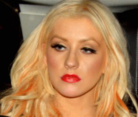 WOW Or WTF Christina Aguilera S Blonde N Orange Extensions Glamour