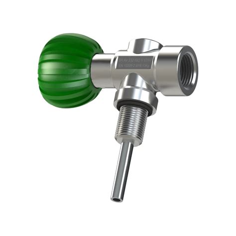 Nautec Cylinder Valve SH DIN G5 8 Green Divesoft Divesoft