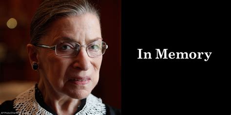 In Memory Of Justice Ruth Bader Ginsburg 1933 2020 Aclu