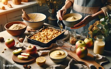 How To Make Apple Crumble With Custard 7 Easy Steps