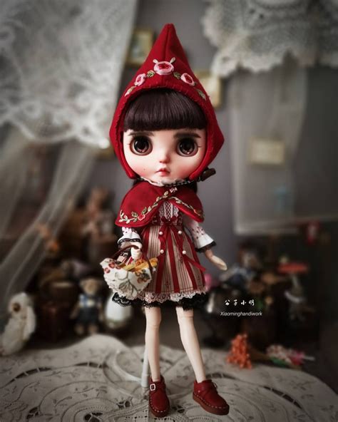 Xiaominghandiwork 小红帽来啦，大灰狼在哪里呢？ Blythephotography Blythe Disney