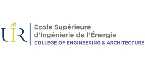 Ecole Sup Rieure Ding Nierie De L Nergie Uir Formation M Tiers