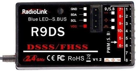 Radiolink Odbiornik R9DS 9CH 2 4GHz RADR9DS Ceny I Opinie Na Ceneo Pl