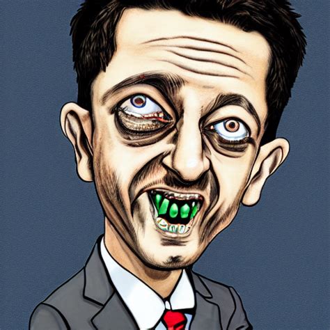 Stable Diffusion Prompt Zombie A Caricature Of Zelenskiy PromptHero