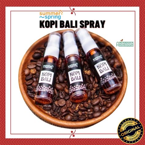 Jual Arianssa SUMMERSPRING Pengharum Kopi Bali Spray Parfum Mobil