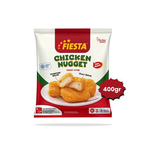 jual fiesta chicken nugget gr frozen food fiesta chicken nugget