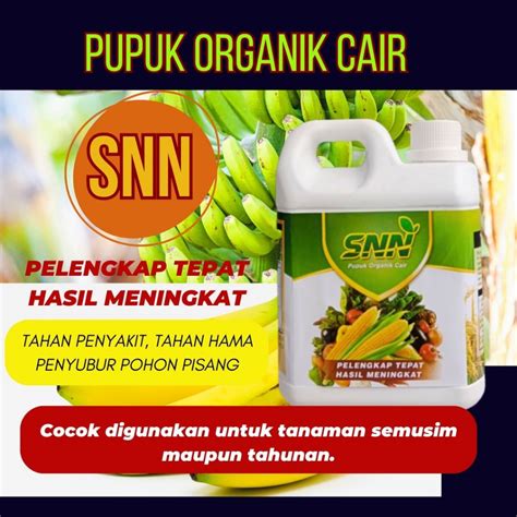 Jual Pupuk Organik Cair Pupuk Untuk Perangsang Buah Pisang Nutrisi