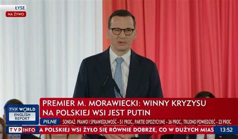 Nie wiedziałem że w rządzie PiS ministrem rolnictwa jest Putin