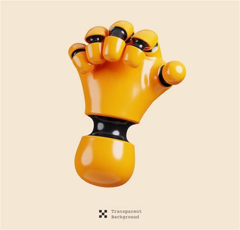 Premium Psd Cyborg Arm Icon Isolated Ai Support And Artificial