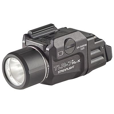 Streamlight TLR 7 HL X Pistol Light Black Reactive Gunworks