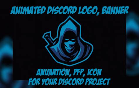 Animated discord logo, banner animation, pfp, icon for your discord project by Dejix1 | Fiverr