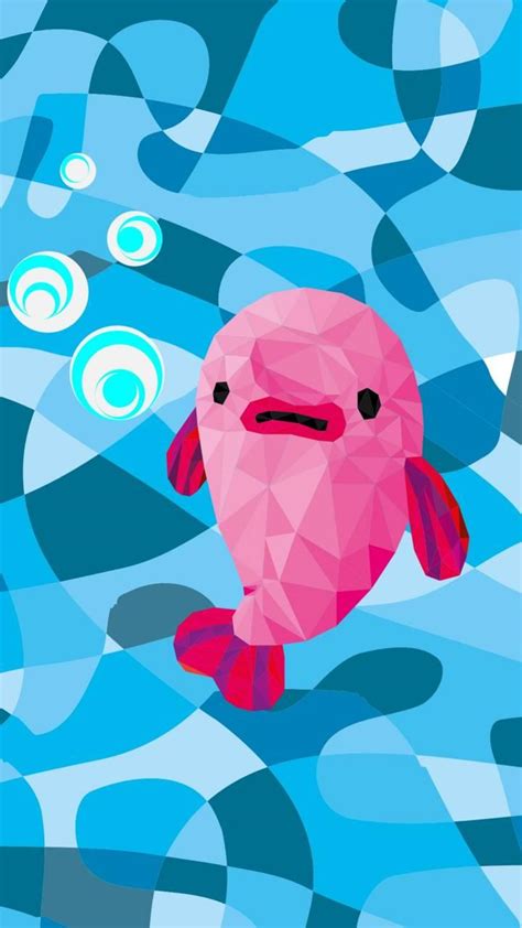 Kawaii Blobfish Wallpaper Kiukkuinen