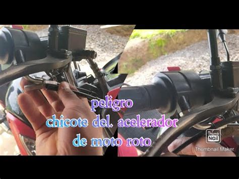 C Mo Arreglar Un Acelerador De Moto Youtube