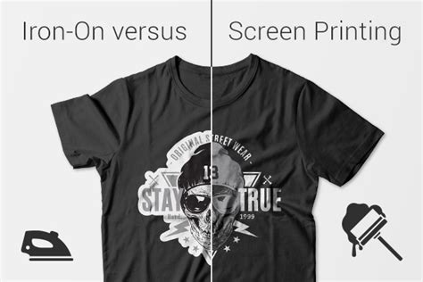 Iron On Vs Screen Printing Choosing The Right Method