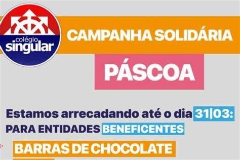 Singular Arrecada Chocolates Para Campanha Social Abc Do Abc