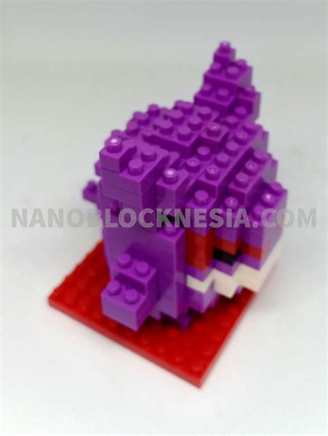 How To Building Unboxing Gengar Pokemon With Nanoblock Lego