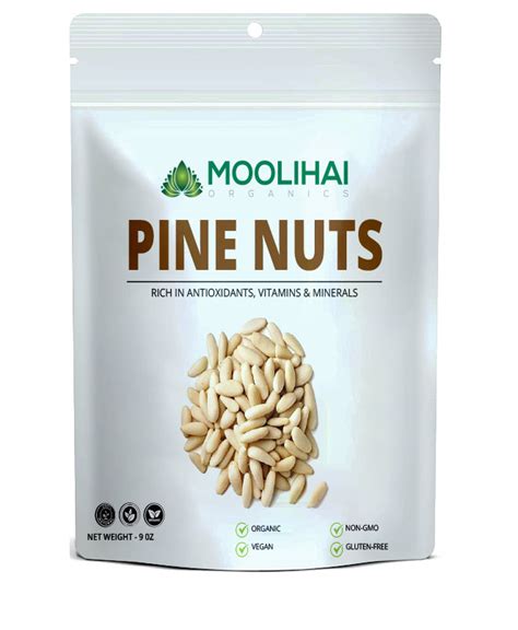 Pine Nuts Pignolias Moolihai USA