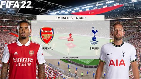 Fifa 22 Arsenal Vs Tottenham Hotspur Emirates Fa Cup Full