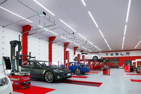 Lumines Car Workshop Garage Design Mechanic Garage