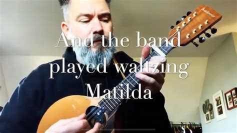 And The Band Played Waltzing Matilda Eric Bogle Mandolin Cover