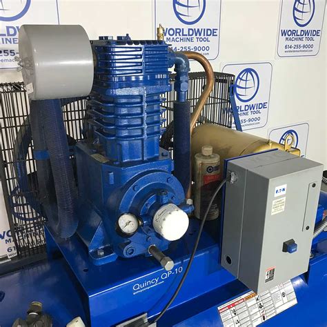 Used Quincy QP Pro 10 HP 120 Gallon Air Compressor For Sale