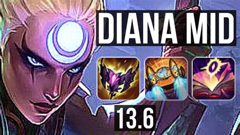 DIANA Vs TALIYAH MID 2 7M Mastery 14 3 9 300 Games KR Diamond