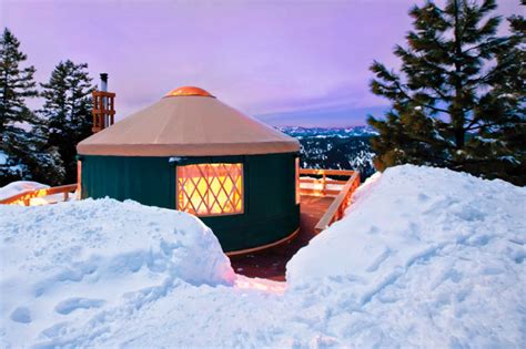 How to Keep Your Yurt Warm in the Winter - Pacific Yurts