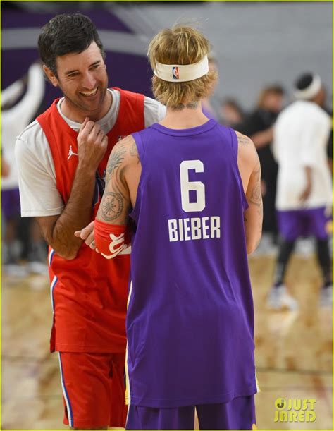 Justin Bieber Plays In The Nba All Star Game Celebrity Game Photo