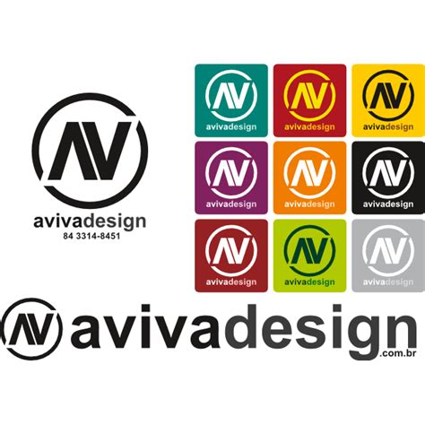 Aviva Design Logo Download png