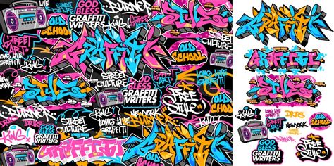 Graffiti Royalty Free Vector Image Vectorstock