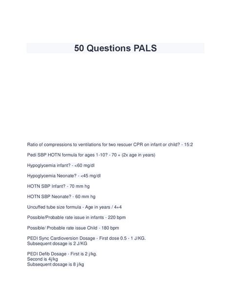 Solution Pals Updated Final Exam With Verified Answers