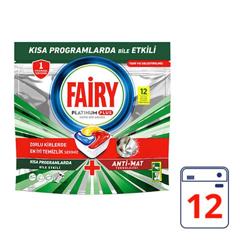 Fairy Platinum Plus Bula K Makinesi Kaps L Limon