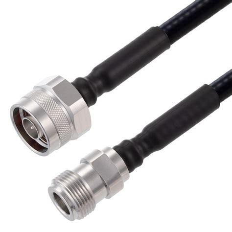 Low Pim N Male To N Female Cable Inch Superflexible Coax