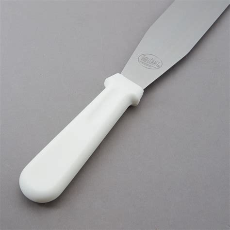 Tablecraft 4214 14 Blade Straight Baking Icing Spatula With Abs Handle