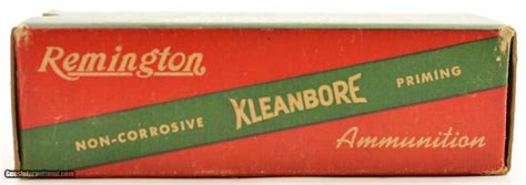 Full Box Remington Kleanbore Luger Ammo Grain Metal Case