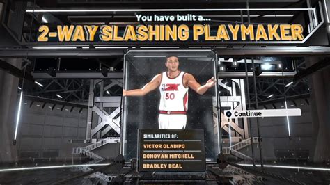 NBA 2K20 Fun Demo Build 2 Way Slashing Playmaker YouTube