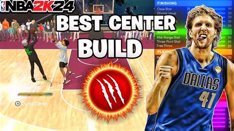 This Demi God Center Will Break Nba 2k24 😱 Best Build Nba 2k24 Youtube