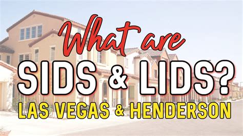 What Are Sids And Lids In The Las Vegas Valley