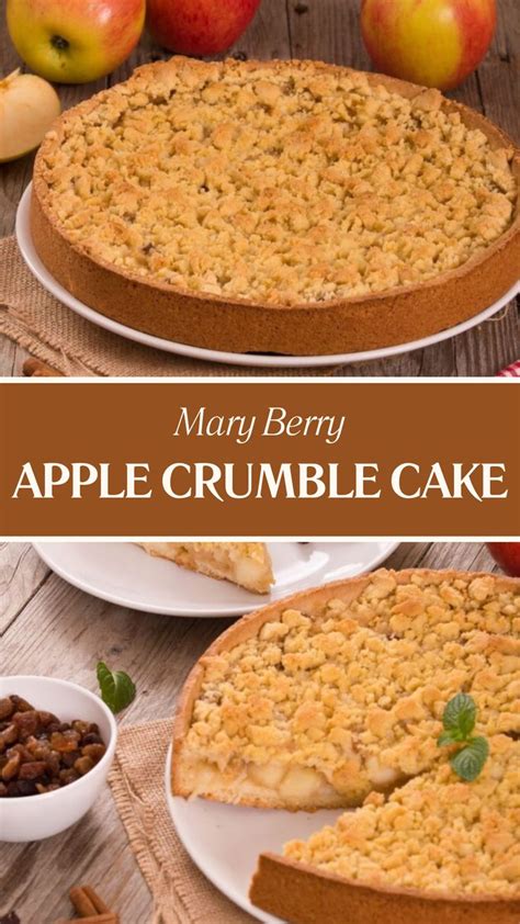 Mary Berry Apple Crumble British Chefs Table Recipe In 2024 Apple