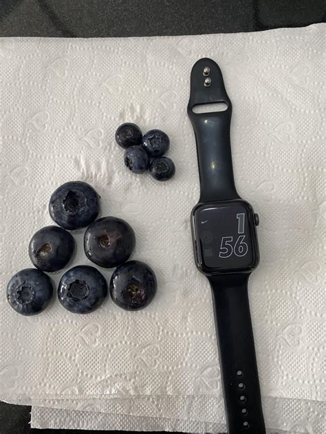 Of Absolute Units Of Blueberries With A 44mm Watch And Normal