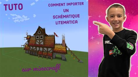 Tuto Comment Importer Un Sch Matique Litematica Sur Minecraft Youtube