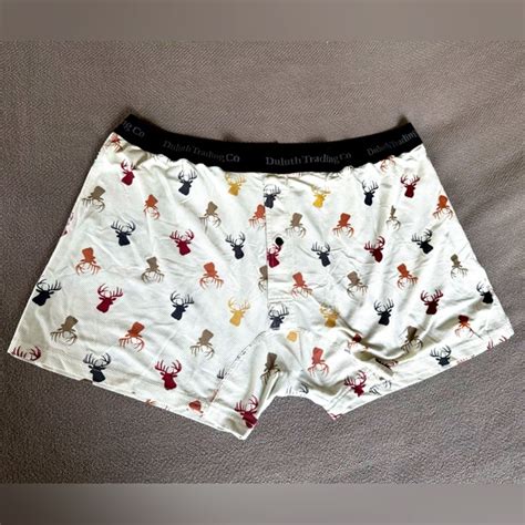 Duluth Trading Co Underwear Socks Barely Worn Big Bucks Limited Edition Buck Naked Boxer