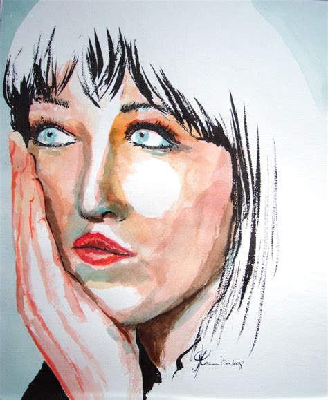 Isabelle Adjani Peinture Par Marc Parmentier Artmajeur