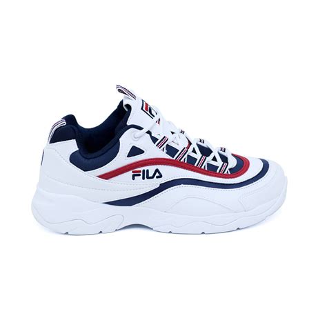 Venta Tenis Blancos Fila Hombre En Stock