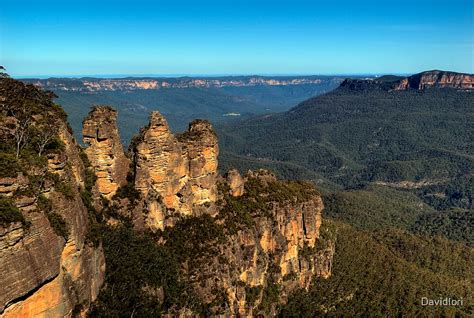 "The Three Sisters Echo Point Katoomba - HDR" by DavidIori | Redbubble