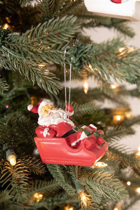 Wooden Santa Sleigh - Set of 2 - Decorator's Warehouse