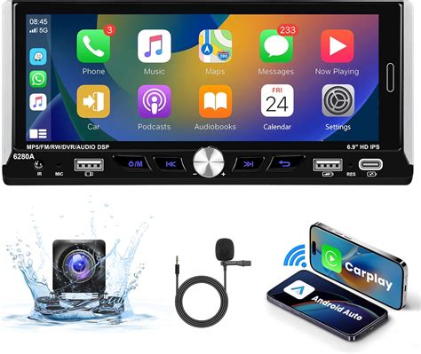 Amazon Android Single Din Car Stereo Wireless Carplay Android Auto